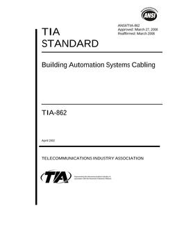 TIA ANSI/TIA-862