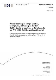 DANSK DS/EN ISO 10081-3