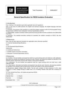 GMW GMW18227 + SUPPLEMENT(S)