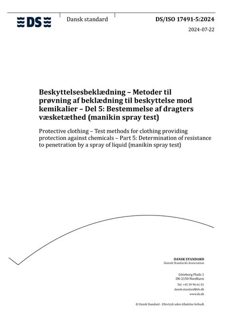 DANSK DS/ISO 17491-5
