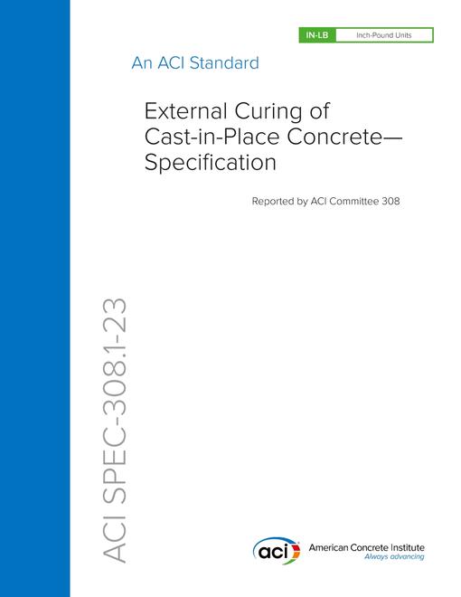 ACI SPEC-308.1-23