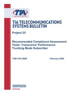 TIA TSB-102.CBBF