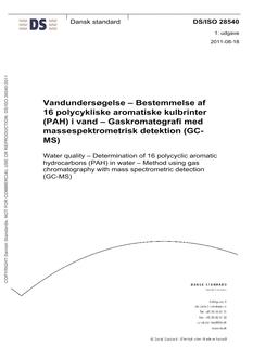 DANSK DS/ISO 28540