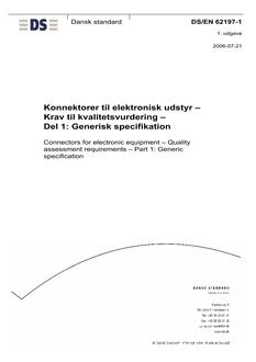 DANSK DS/EN 62197-1