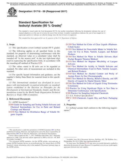 ASTM D1718-09(2017)