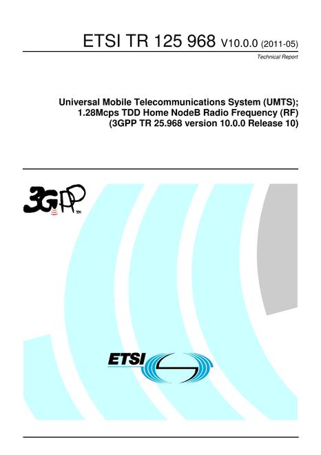 ETSI TR 125 968