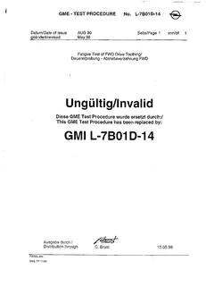 GME GME L-7B01D-14