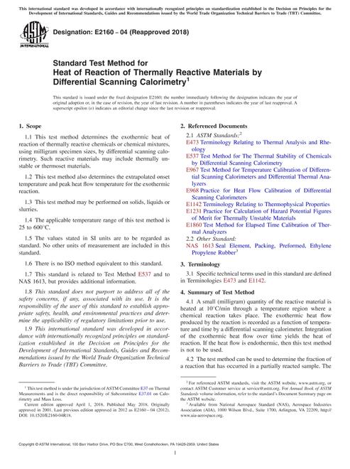 ASTM E2160-04(2018)