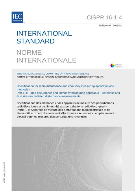 CISPR 16-1-4 Ed. 4.0 b:2019