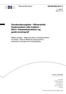 DANSK DS/EN ISO 9377-2