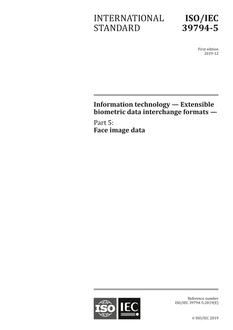 ISO/IEC 39794-5:2019