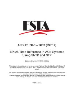 ESTA E1.30-3
