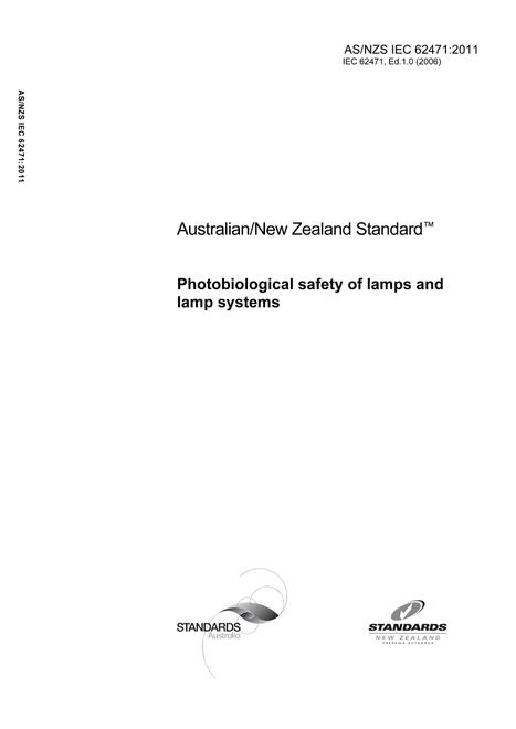 AS/NZS IEC 62471:2011