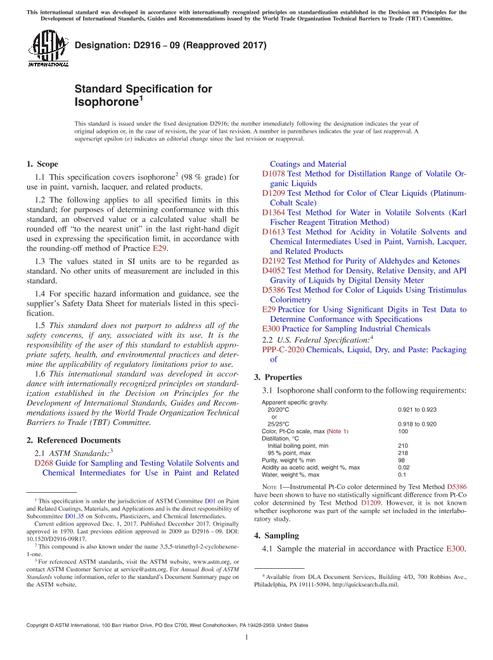 ASTM D2916-09(2017)