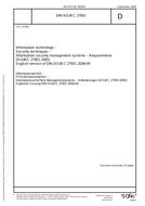 DIN ISO/IEC 27001