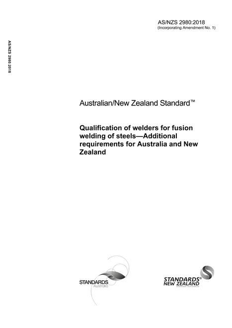 AS/NZS 2980:2018