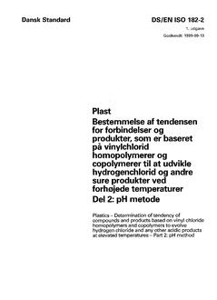 DANSK DS/EN ISO 182-2