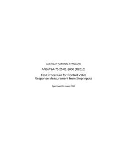 ISA 75.25.01