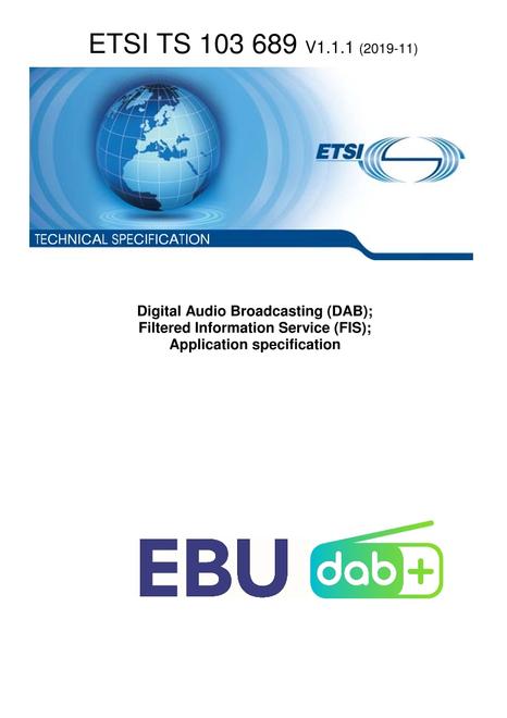 ETSI TS 103 689
