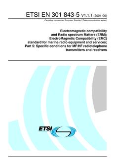 ETSI EN 301 843-5