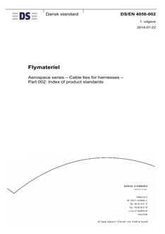 DANSK DS/EN 4056-002