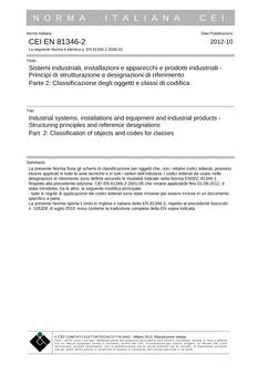 CEI EN 81346-2