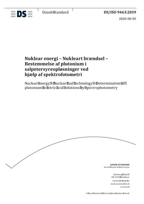 DANSK DS/ISO 9463