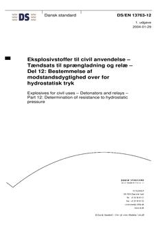 DANSK DS/EN 13763-12