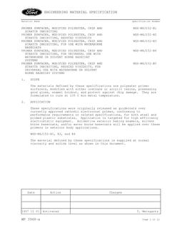 FORD WSS-M6J152-B1