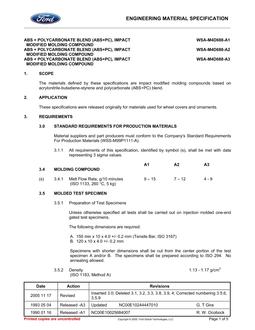 FORD WSA-M4D688-A1