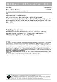 CEI EN 61169-50