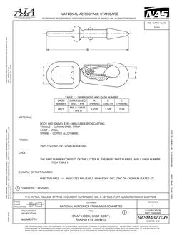 AIA NASM43770/8