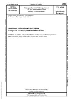 VDI VDI 4645 BERICHTIGUNG