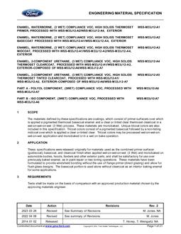FORD WSS-M33J12-A1