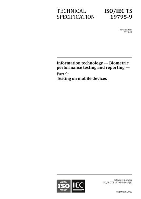 ISO/IEC TS 19795-9:2019