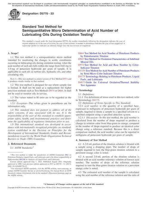ASTM D5770-23