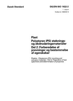 DANSK DS/EN ISO 1622-2