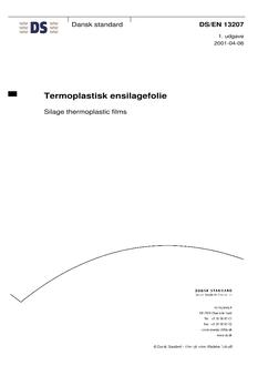 DANSK DS/EN 13207