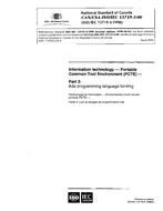 CAN/CSA-ISO/IEC 13719-3-00 (R2023)