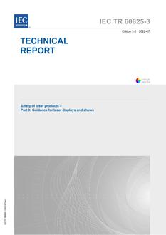 IEC/TR 60825-3 Ed. 3.0 en:2022
