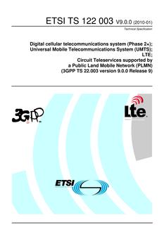 ETSI TS 122 003