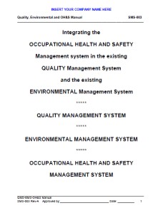 ISO 45001:2018 (Post 9001+14001) All-in-One Documentation and Training Package