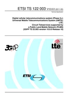 ETSI TS 122 003