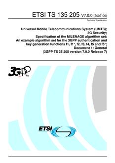 ETSI TS 135 205