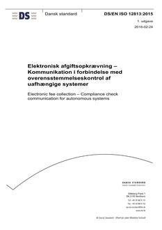 DANSK DS/EN ISO 12813