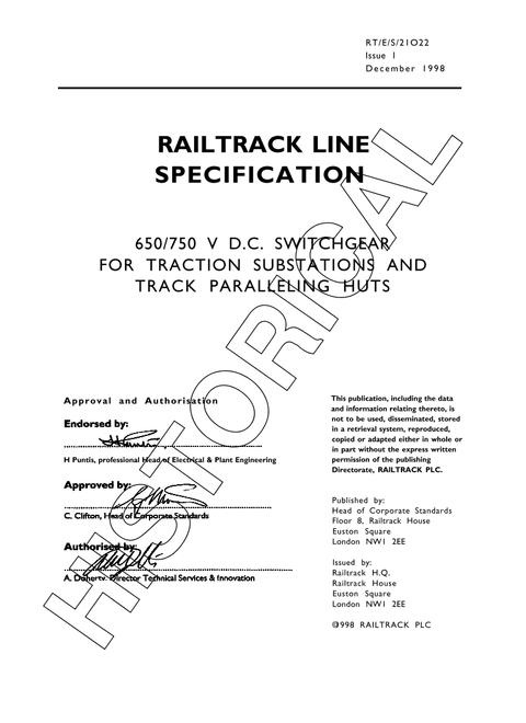 NR RT/E/S/21022 ISSUE 1
