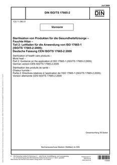 DIN ISO/TS 17665-2