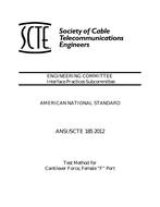 SCTE 185 2012