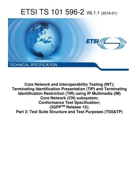 ETSI TS 101 596-2