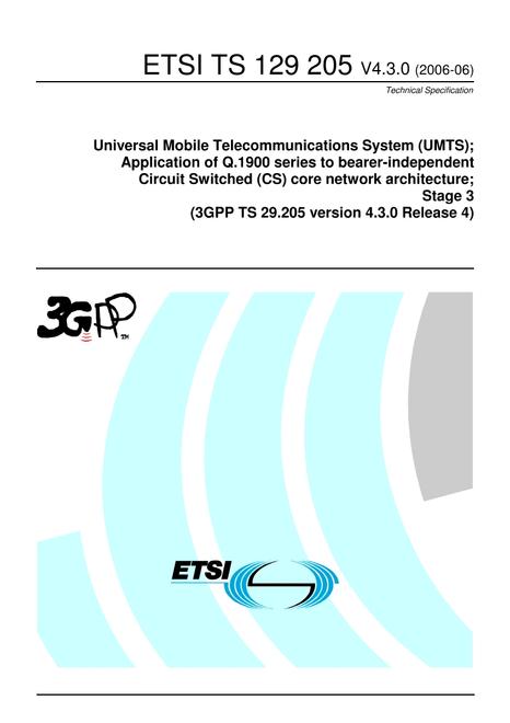 ETSI TS 129 205